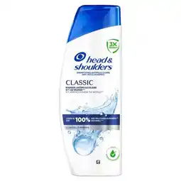 Trekpleister Head & Shoulders Classic Antiroosshampoo aanbieding