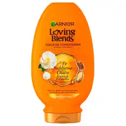 Trekpleister Garnier Loving Blends Argan- & Cameliaolie Conditioner aanbieding