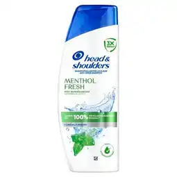 Trekpleister Head & Shoulders Menthol Fresh Antiroosshampoo aanbieding