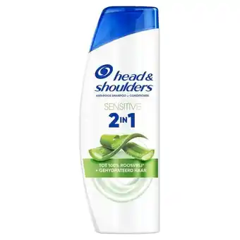 Trekpleister Head & Shoulders Sensitive 2-in-1 Antiroosshampoo aanbieding