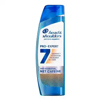 Trekpleister Head & Shoulders Pro-Expert 7 Anti-Haaruitval Antiroosshampoo aanbieding