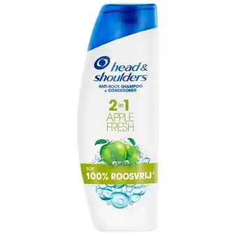 Trekpleister Head & Shoulders Apple Fresh 2-in-1 Antiroosshampoo aanbieding