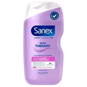 Trekpleister Sanex Expert Skin Health+ Skin Therapy Anti-irritatie Doucheolie aanbieding