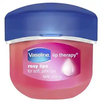 Trekpleister Vaseline Rosy Lip Therapy aanbieding