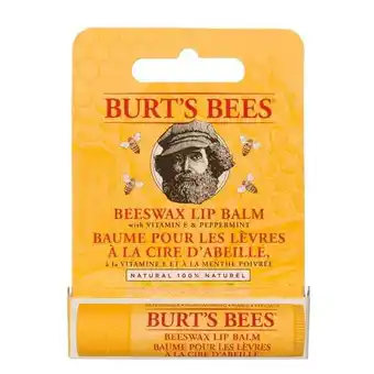 Trekpleister Burt's Bees Beeswax Lippenbalsem aanbieding