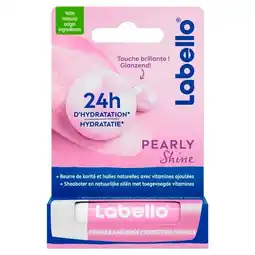Trekpleister Labello Pearly Shine Lippenbalsem aanbieding