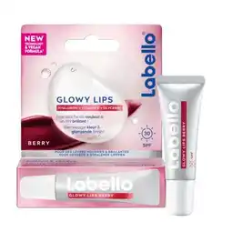 Trekpleister Labello Glowy Lips Berry Lippenbalsem met SPF30 aanbieding