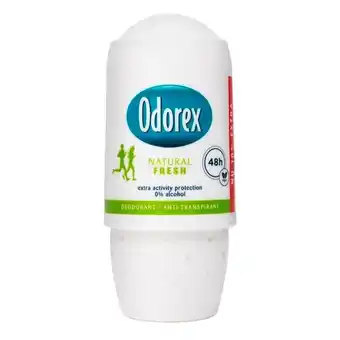 Trekpleister Odorex Natural Fresh Deodorant Roller aanbieding