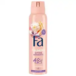 Trekpleister Fa Divine Moments Deodorant Spray aanbieding