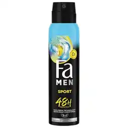 Trekpleister Fa Men Sport Deodorant & Bodyspray aanbieding