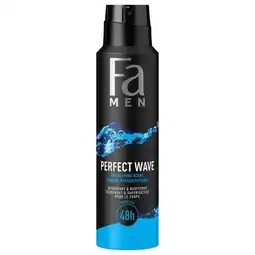 Trekpleister Fa Men Perfect Wave Deodorant & Bodyspray aanbieding