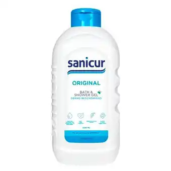 Trekpleister Sanicur Bad en Douche Gel aanbieding