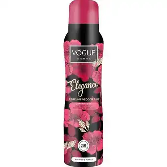 Trekpleister Vogue Women Elegance Perfume Deodorant Spray aanbieding