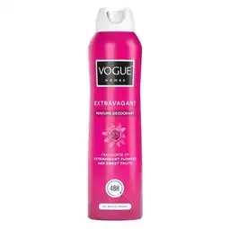 Trekpleister Vogue Extravagant Parfum Deodorant Spray aanbieding