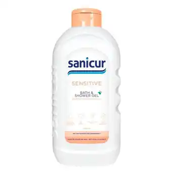 Trekpleister Sanicur Sensitive Bad- en Douchegel aanbieding
