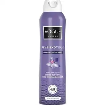 Trekpleister Vogue Rêve Exotique Parfum Deodorant Spray aanbieding