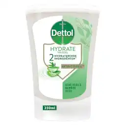 Trekpleister Dettol No-Touch Aloë Vera Antibacteriële Handzeep Navulling aanbieding