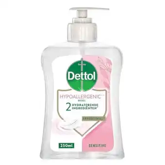 Trekpleister Dettol Antibacteriële Wasgel voor Gevoelige Huid aanbieding