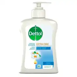 Trekpleister Dettol Chamomile & Cotton Flower Wascrème met Pomp aanbieding