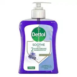 Trekpleister Dettol Lavendel Antibacteriële Wasgel aanbieding