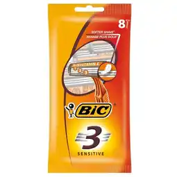 Trekpleister Bic 3 Sensitive Scheermesjes aanbieding