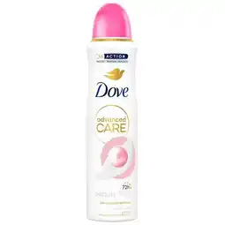 Trekpleister Dove Advanced Care Beauty Finish Antitranspirant Deodorant Spray aanbieding