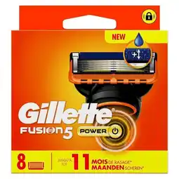 Trekpleister Gillette Fusion5 Power Scheermesjes aanbieding