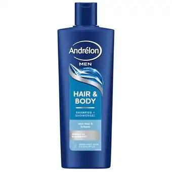 Trekpleister Andrélon Men Hair & Body Shampoo en Showergel aanbieding