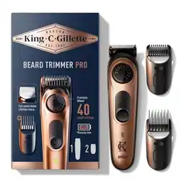 Trekpleister King C. Gillette Pro Baardtrimmer aanbieding