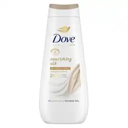 Trekpleister Dove Advanced Care Nourishing Silk Douchegel aanbieding