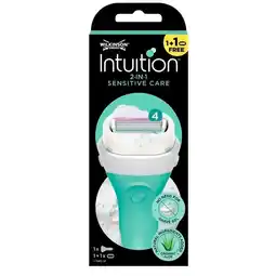 Trekpleister Wilkinson Sword Intuition 2-In-1 Sensitive Scheersysteem aanbieding