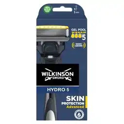 Trekpleister Wilkinson Sword Hydro5 Skin Protection Advanced Scheersysteem aanbieding