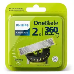 Trekpleister Philips OneBlade 360 Blade QP420/50 Navulmesjes aanbieding
