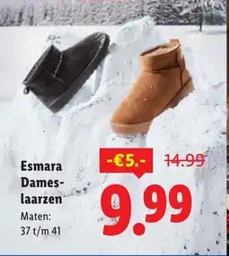 Lidl Esmara Dames Laarzen aanbieding