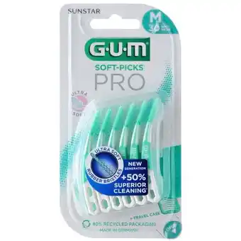 Trekpleister GUM Soft-Picks Pro Interdentale Tandenstokers aanbieding
