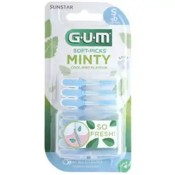 Trekpleister GUM Soft-Picks Minty Interdentale Tandenstokers aanbieding