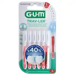 Trekpleister GUM Trav-Ler Interdentale Ragers aanbieding