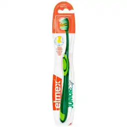 Trekpleister Elmex Junior 6-12 jaar Tandenborstel aanbieding