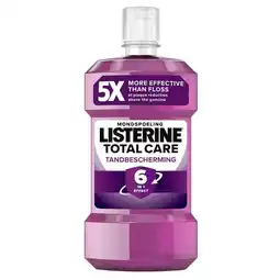 Trekpleister Listerine Total Care Mondwater aanbieding