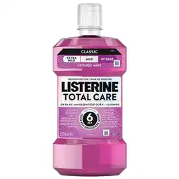 Trekpleister Listerine Total Care Mondwater aanbieding