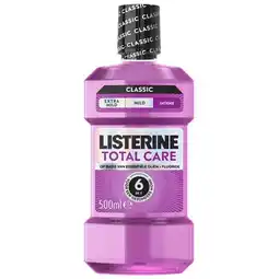 Trekpleister Listerine Total Care Mondwater aanbieding