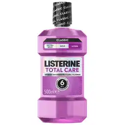 Trekpleister Listerine Total Care Mondwater aanbieding