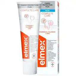 Trekpleister Elmex Complete Care Caries Protection Plus Tandpasta aanbieding