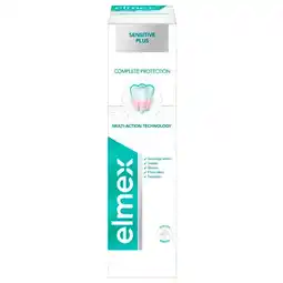 Trekpleister Elmex Sensitive Plus Complete Protection Tandpasta aanbieding