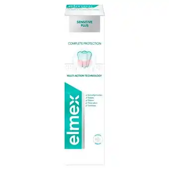 Trekpleister Elmex Sensitive Plus Complete Protection Tandpasta aanbieding