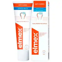 Trekpleister Elmex Anti-Cariës Whitening Tandpasta aanbieding