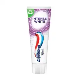 Trekpleister Aquafresh Whitening Intense White Tandpasta aanbieding