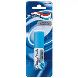 Trekpleister Aquafresh Freshmint Frisse Adem Mondspray aanbieding