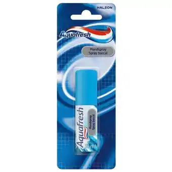 Trekpleister Aquafresh Freshmint Frisse Adem Mondspray aanbieding