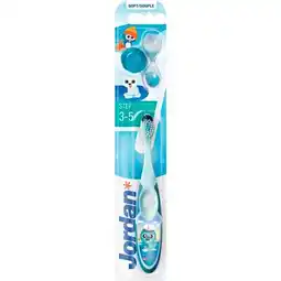 Trekpleister Jordan Step by Step 3-5 Jaar Tandenborstel aanbieding